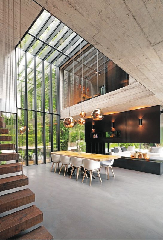 Modern interior finishing